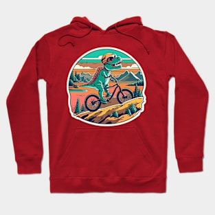 T-Rex Mountain Biking Adventure Hoodie